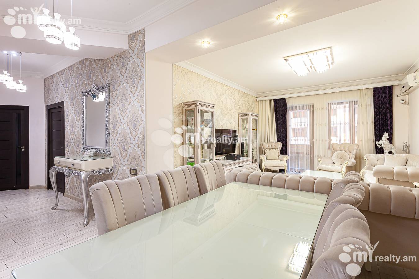 3 սենյականոց բնակարան վարձով Հյուսիսային պող, Կենտրոն Երևան, 145546