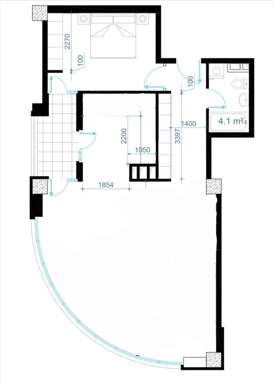 3 սենյականոց բնակարան  Արշակունյաց պող, Կենտրոն Երևան, 158147