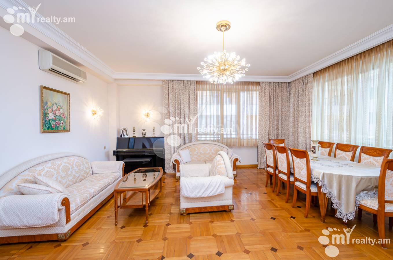5 bedroom apartment for rent Pushkin St, Center Yerevan, 153300