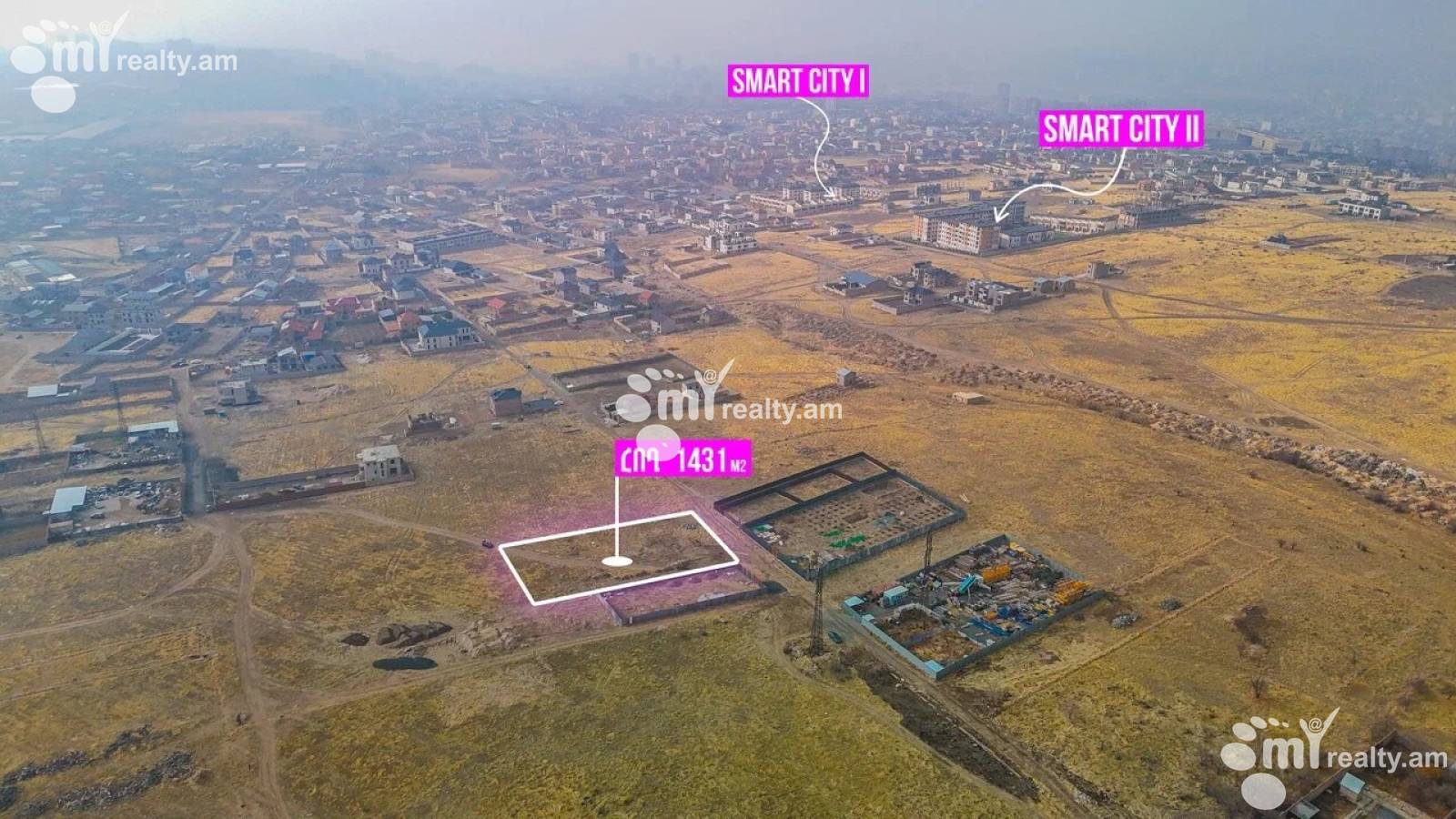Land for sale Bagrevand district, Nor-Nork Yerevan, 158223