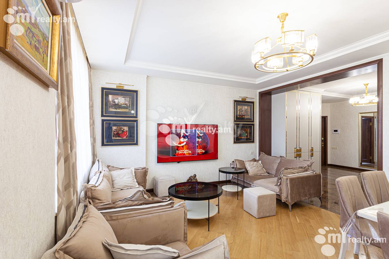 3 bedroom apartment for sale خیابان آنتارایین, مرکز شهر ایروان, 138312