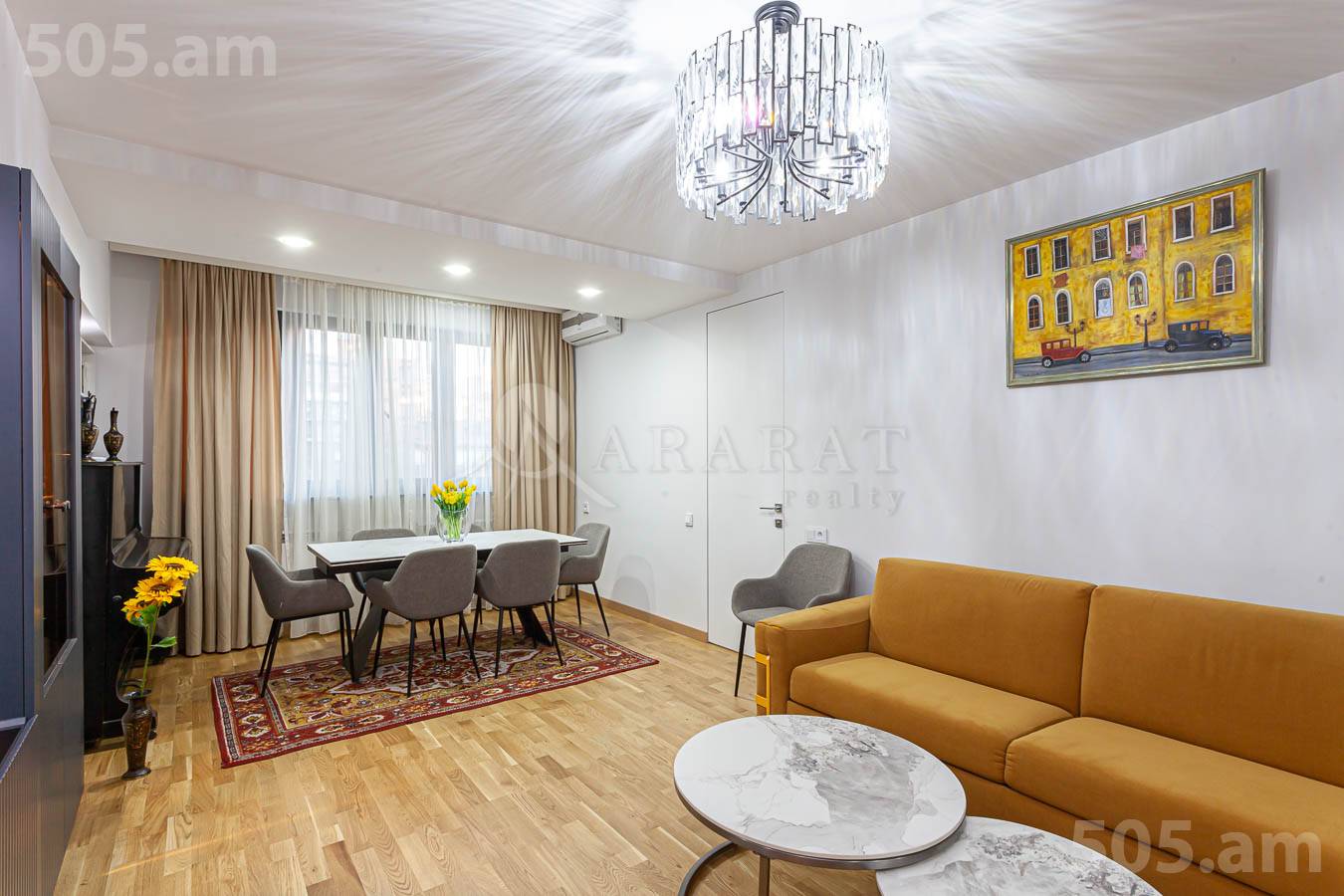 2 bedroom apartment for sale خیابان موسکوویان, مرکز شهر ایروان, 153545
