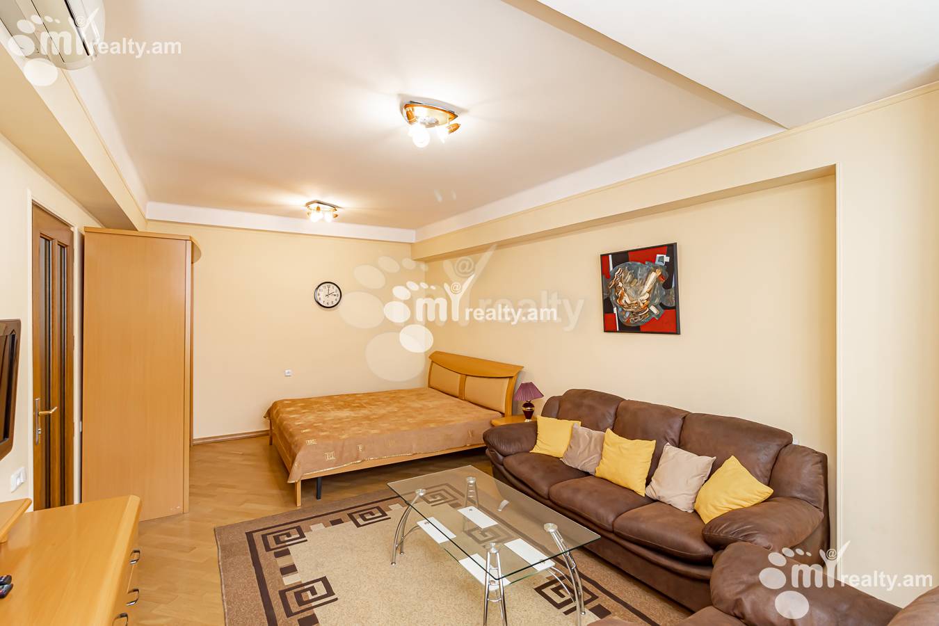 1 bedroom apartment for sale خیابان کوقباتسی, مرکز شهر ایروان, 155074