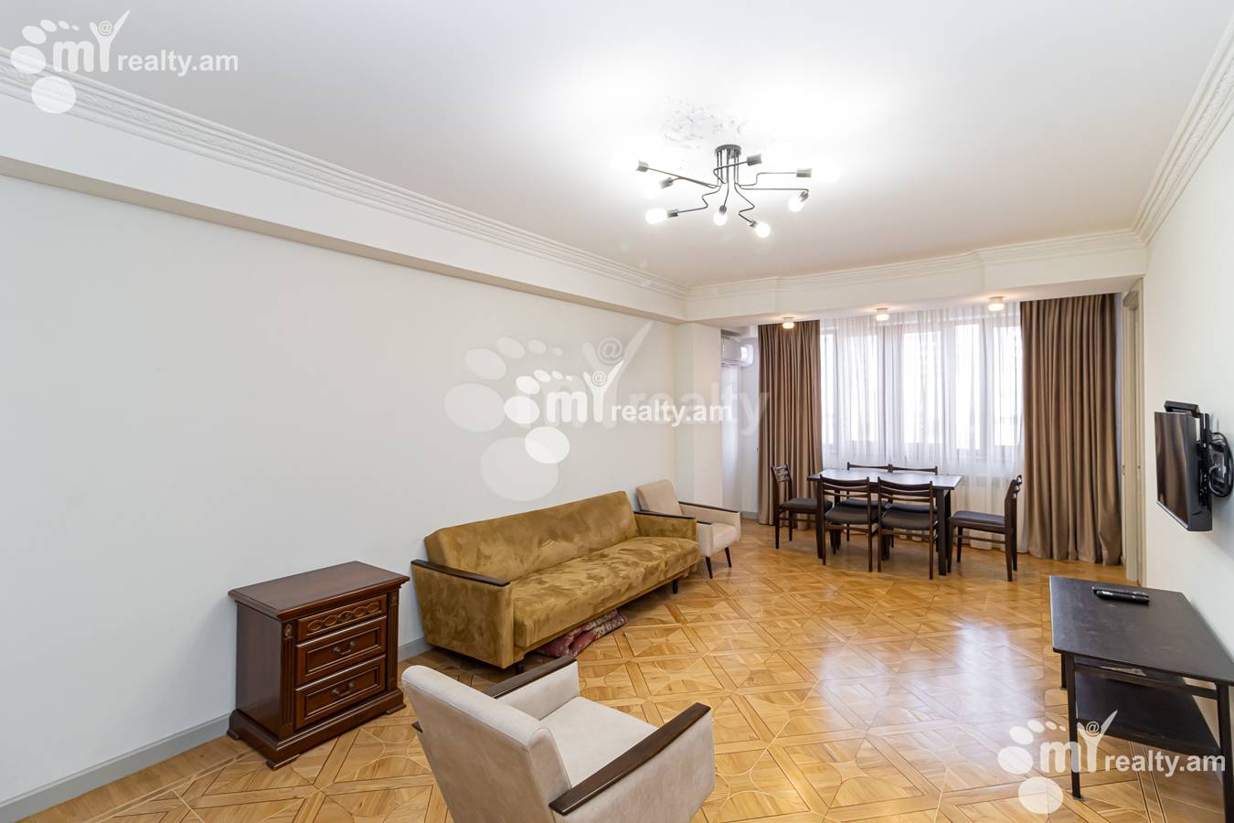 3 bedroom apartment for sale rue d'Aghayan, Center Yerevan, 145542