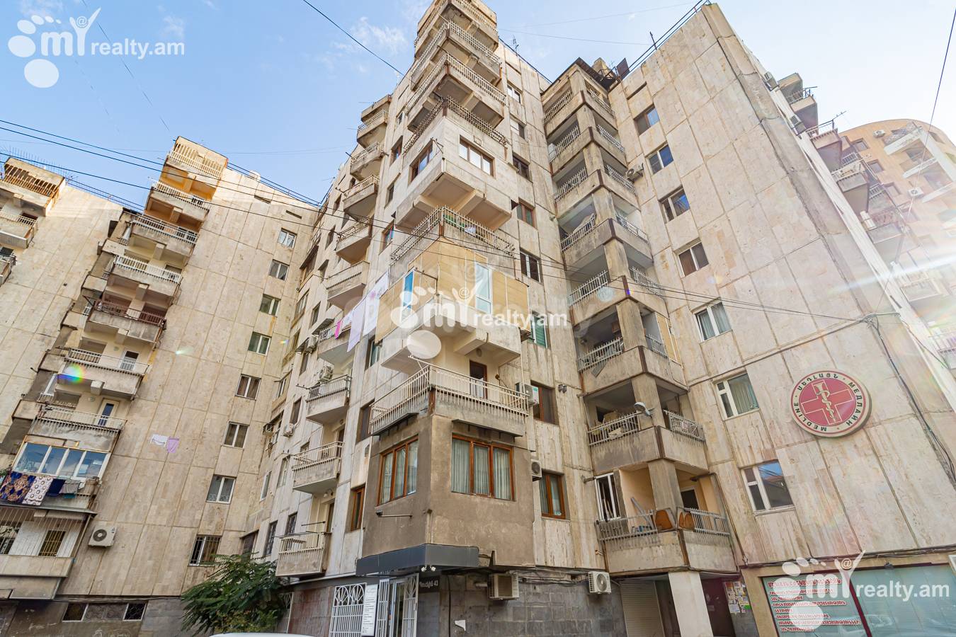 3 bedroom apartment for sale Pushkin St, Center Yerevan, 142076