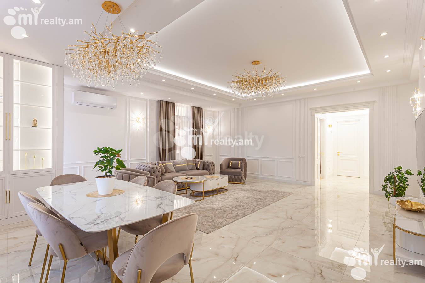 3 bedroom apartment for rent Aram St, Center Yerevan, 143996