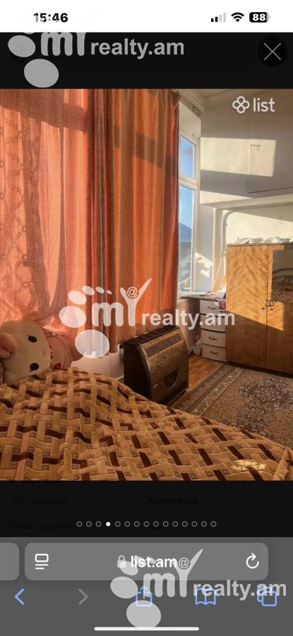 3 bedroom apartment for sale Garegin Nzhdeh Ave, Chengavite Yerevan, 155308