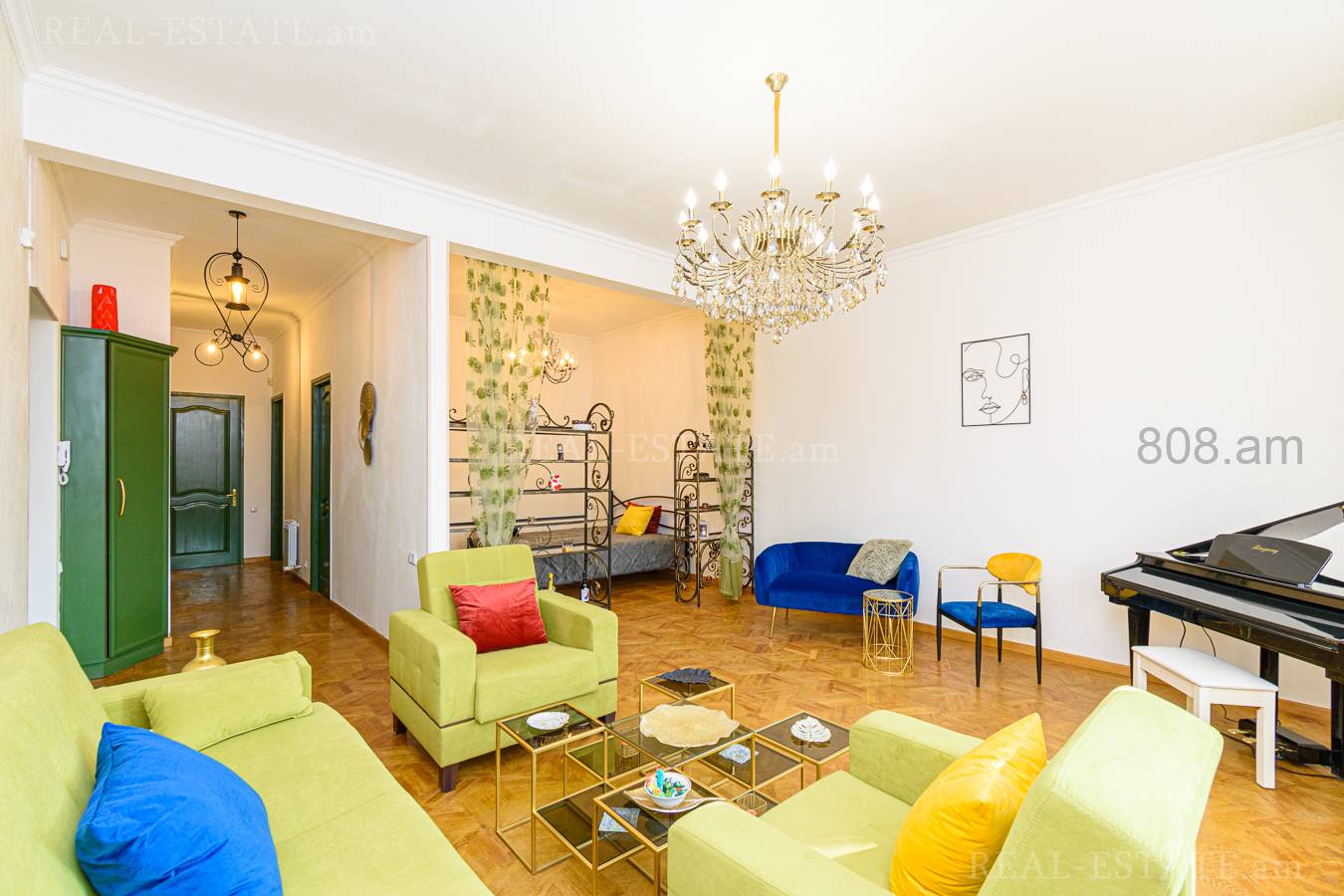 3 սենյականոց բնակարան  Պուշկինի փող, Կենտրոն Երևան, 128781