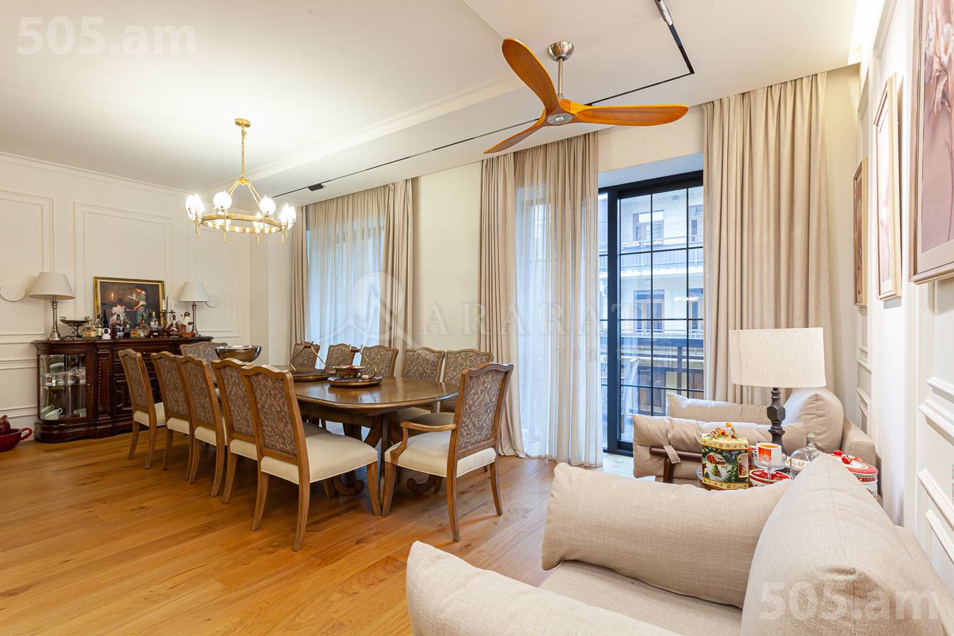 5 սենյականոց բնակարան  Բուզանդի փող, Կենտրոն Երևան, 154376