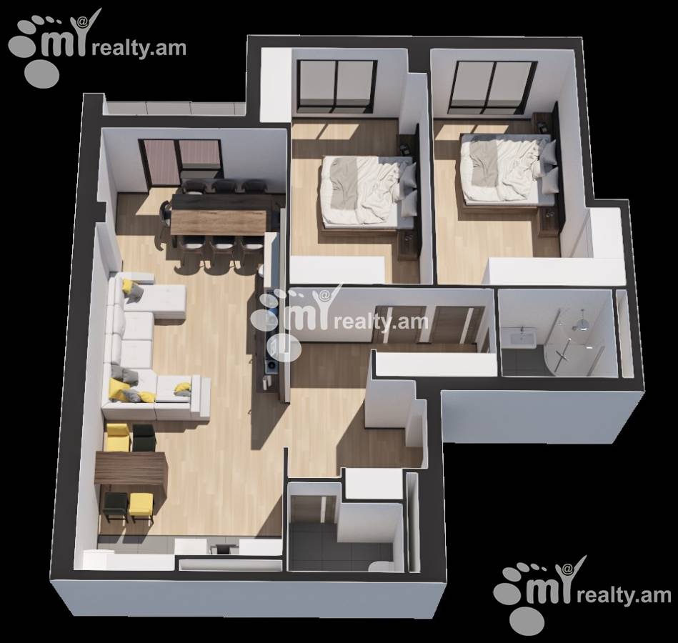 Купить 3 комнатную квартиру Грибоедов ул, Арабкир Ереван, 147648