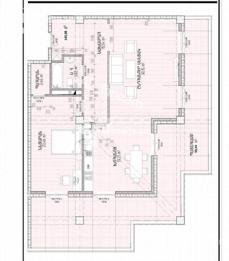 2 bedroom apartment for sale Sevak St, Kanaqer-Zeytun Yerevan, 149813