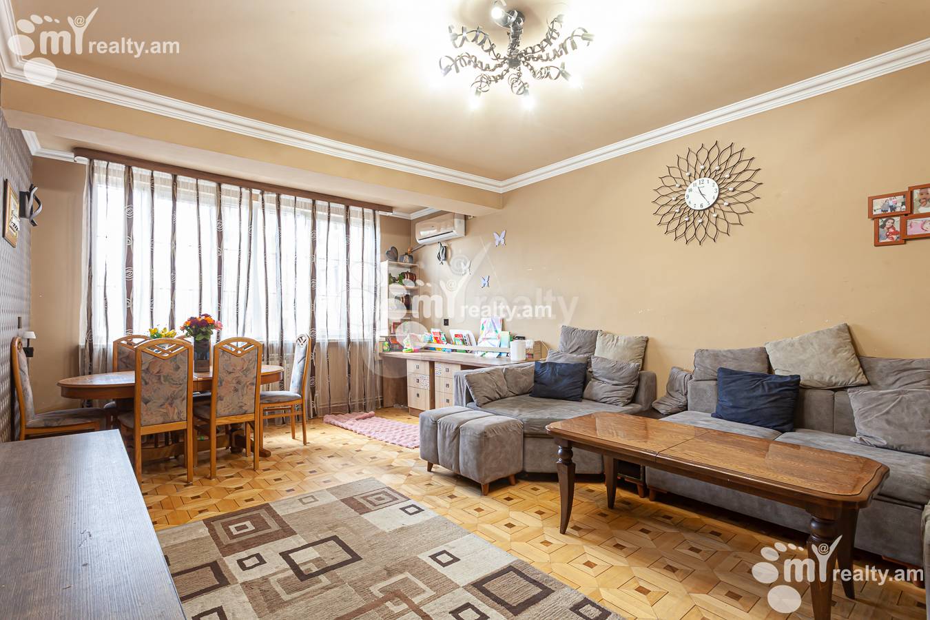 3 սենյականոց բնակարան  Սունդուկյան փող, Արաբկիր Երևան, 155431