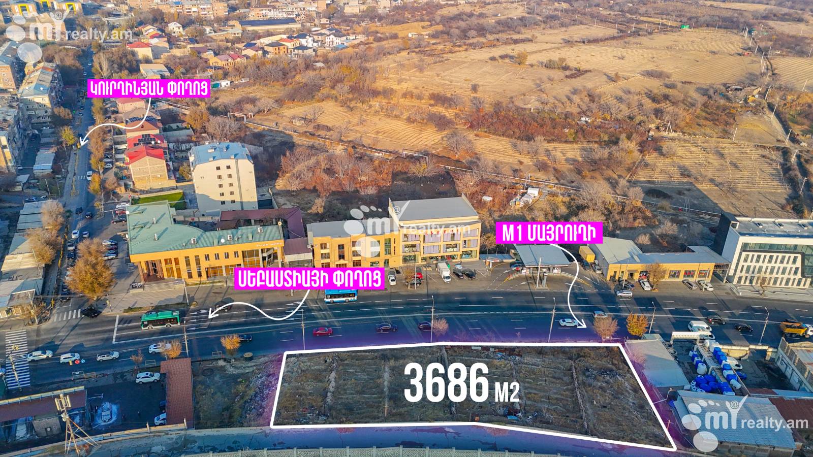 Land for sale Malatia St, Malatja-Sebastja Yerevan, 160248