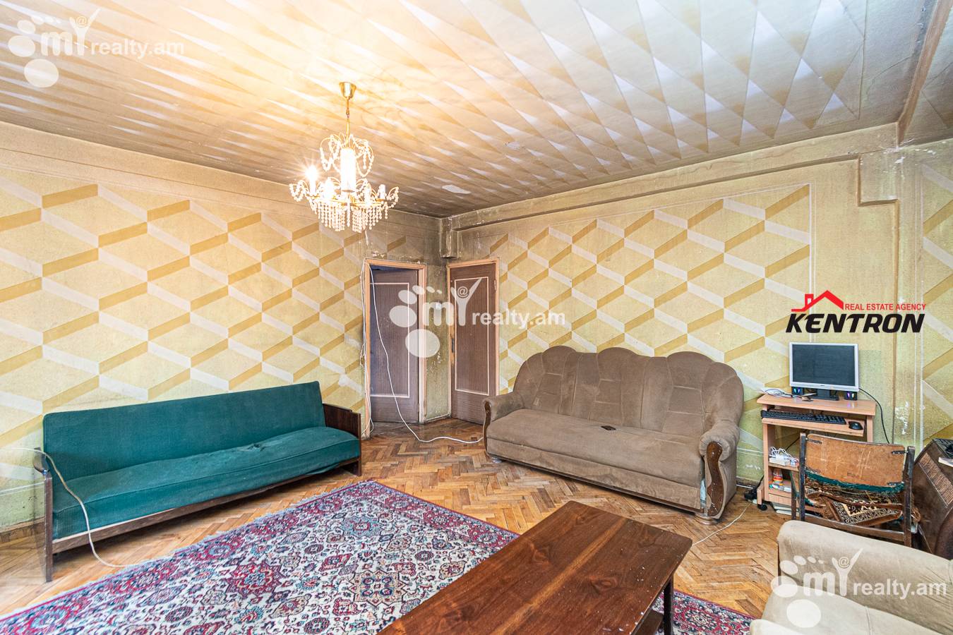 2 սենյականոց բնակարան  Թումանյան փող, Կենտրոն Երևան, 129549