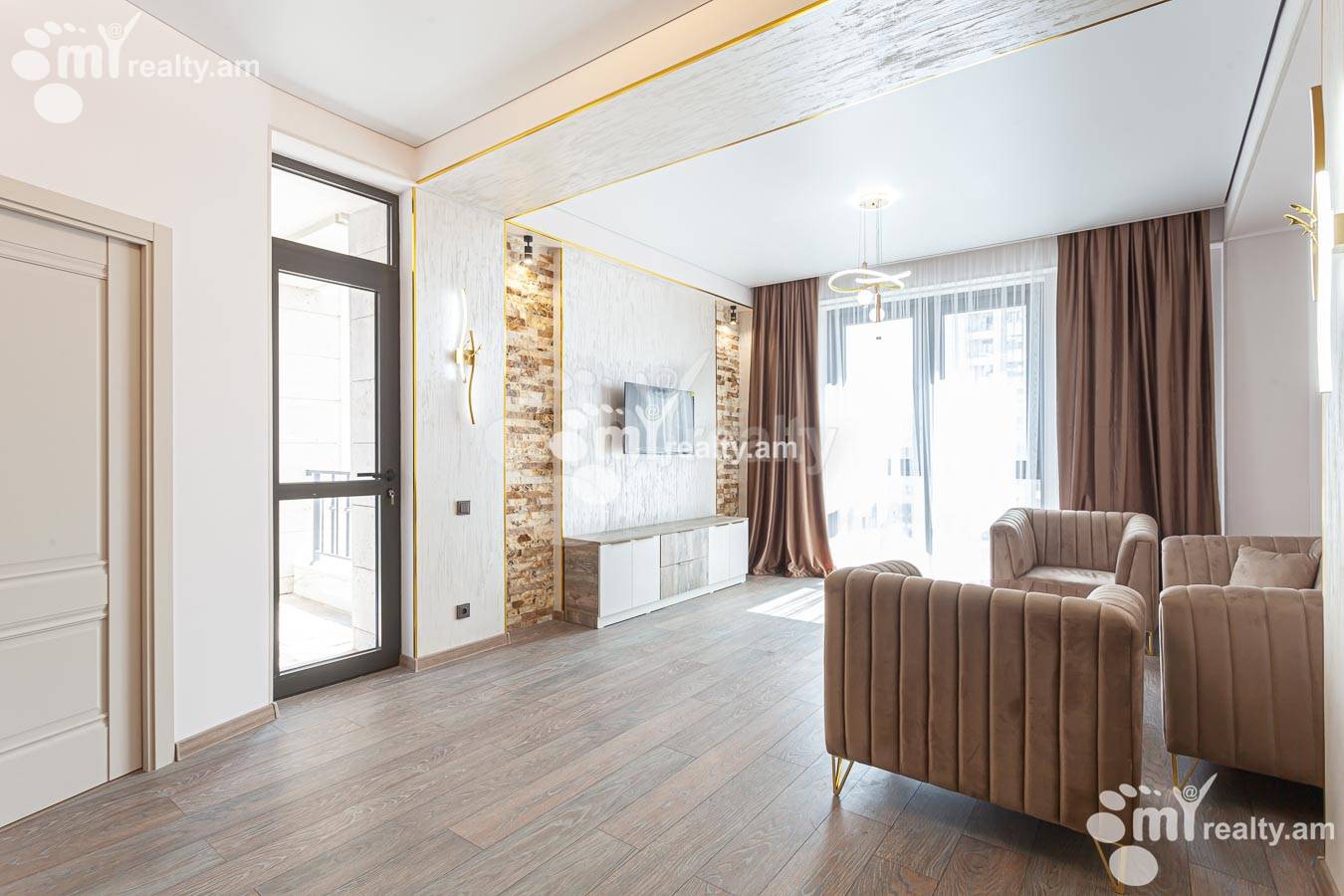 2 bedroom apartment for rent خیابان آرشاکونیاک, مرکز شهر ایروان, 155383