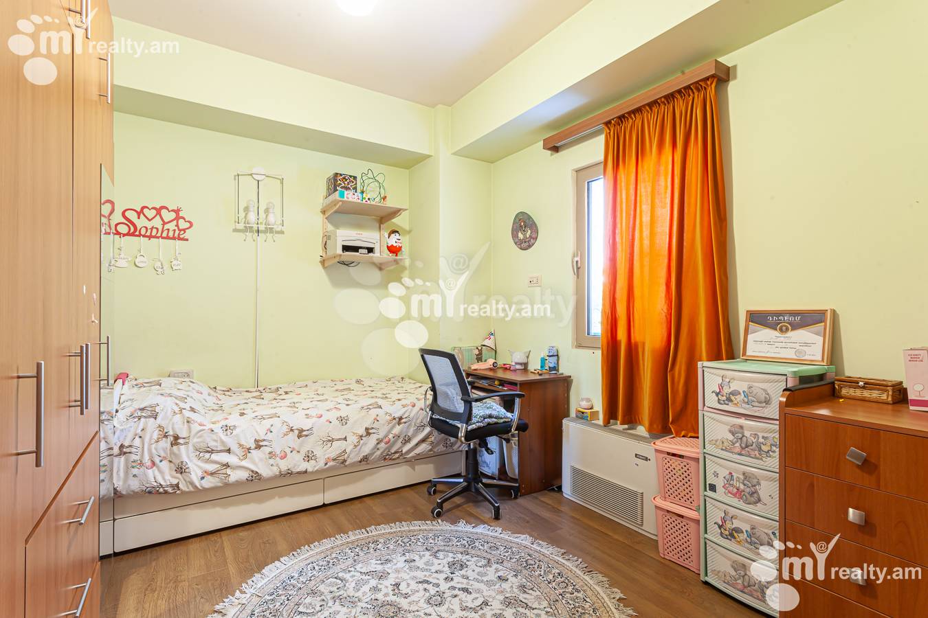 3 bedroom apartment for sale Leo St, Center Yerevan, 155677