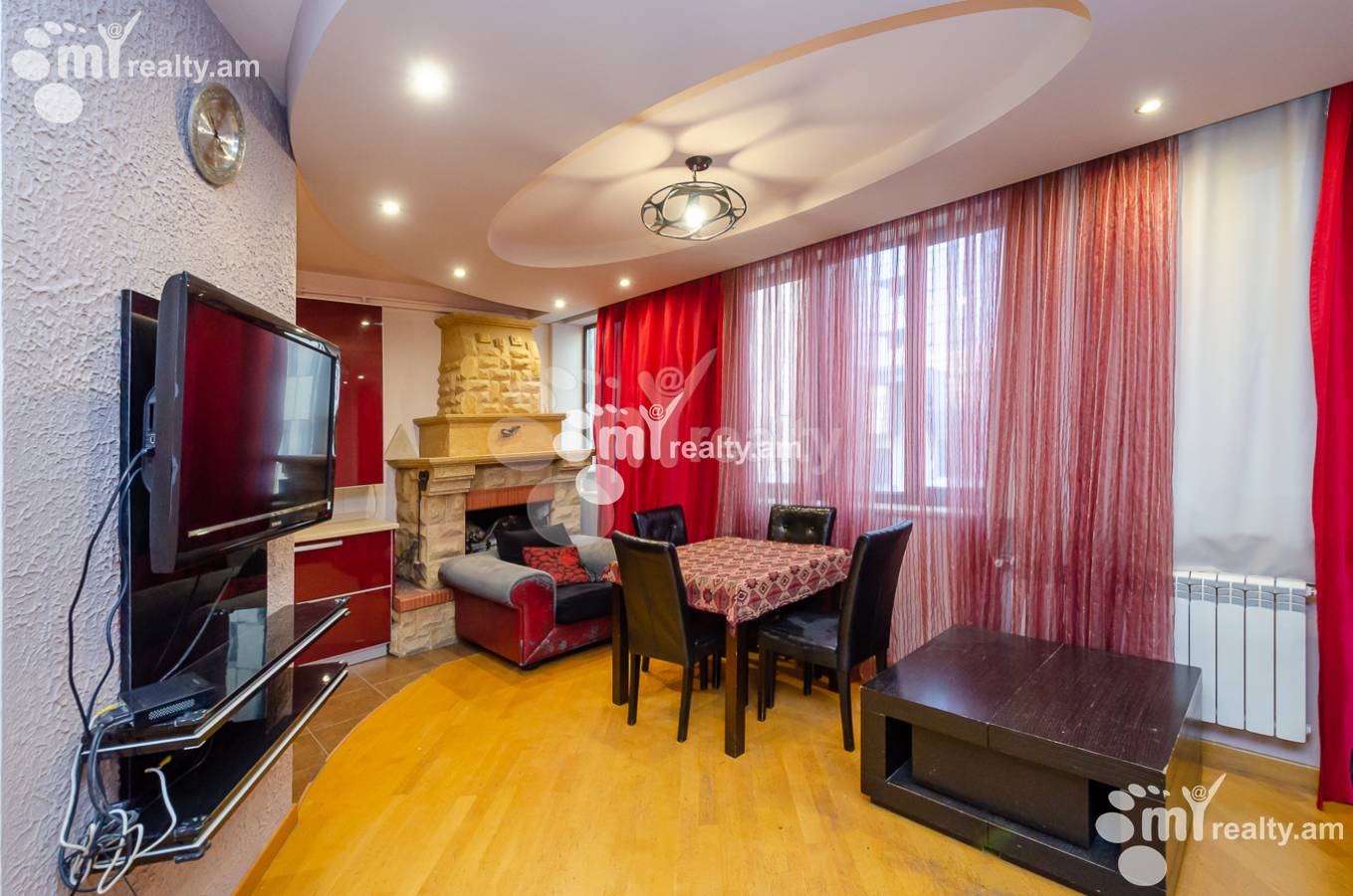 3 սենյականոց բնակարան վարձով Պուշկինի փող, Կենտրոն Երևան, 151471