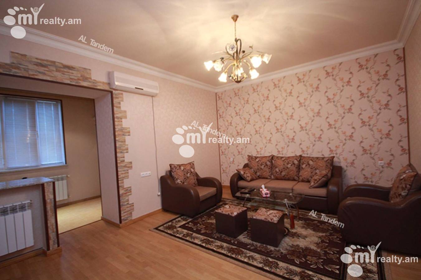 2 սենյականոց բնակարան  Սայաթ-Նովայի պող, Կենտրոն Երևան, 160115