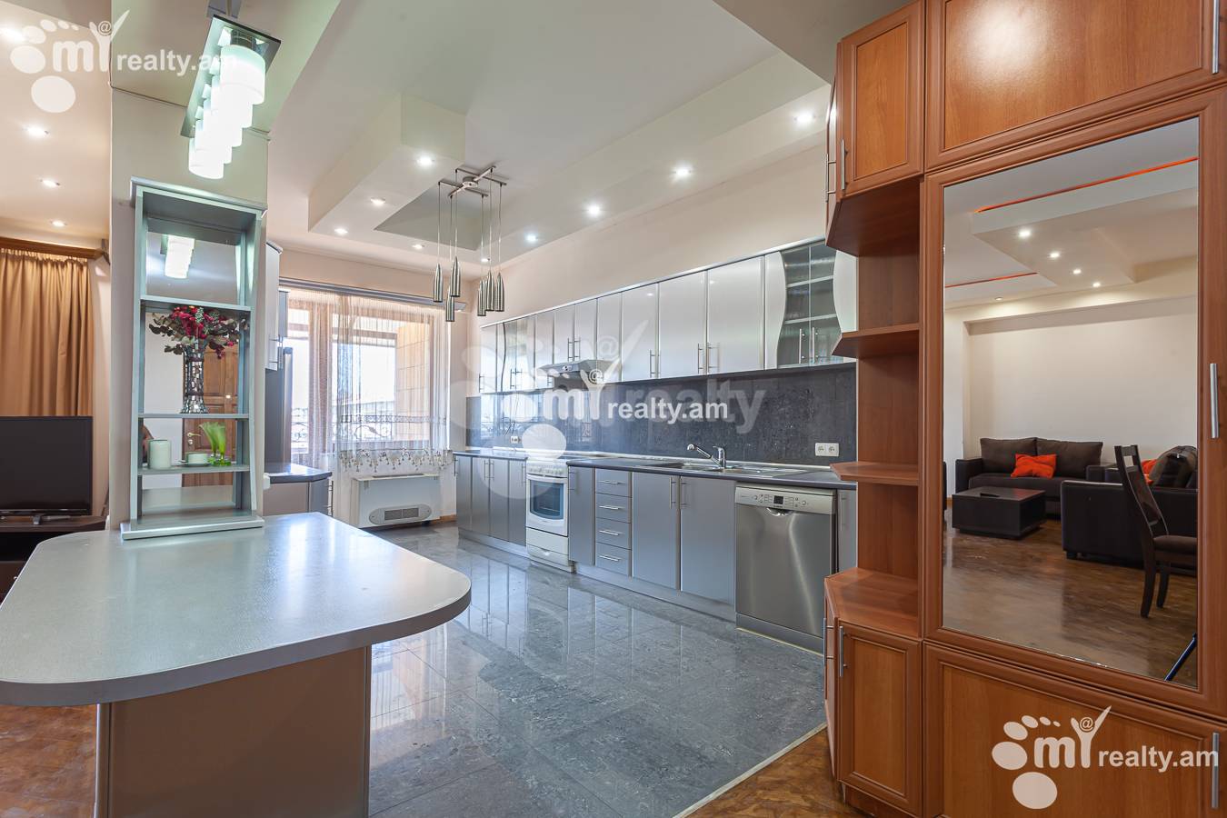 3 bedroom apartment for rent (خیابان نورترن (شمالی, مرکز شهر ایروان, 155961