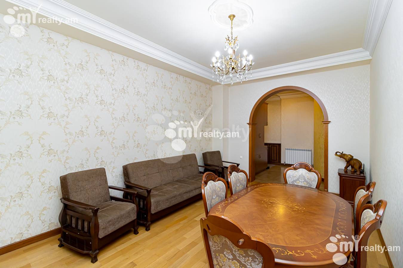 3 bedroom apartment for sale Kajaznuni St, Center Yerevan, 153642