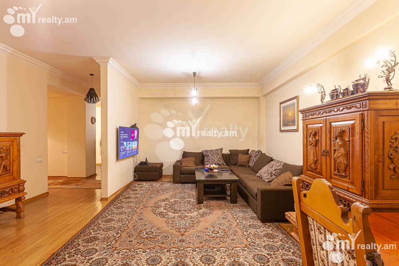 3 bedroom apartment for sale Pushkin St, Center Yerevan, 142993